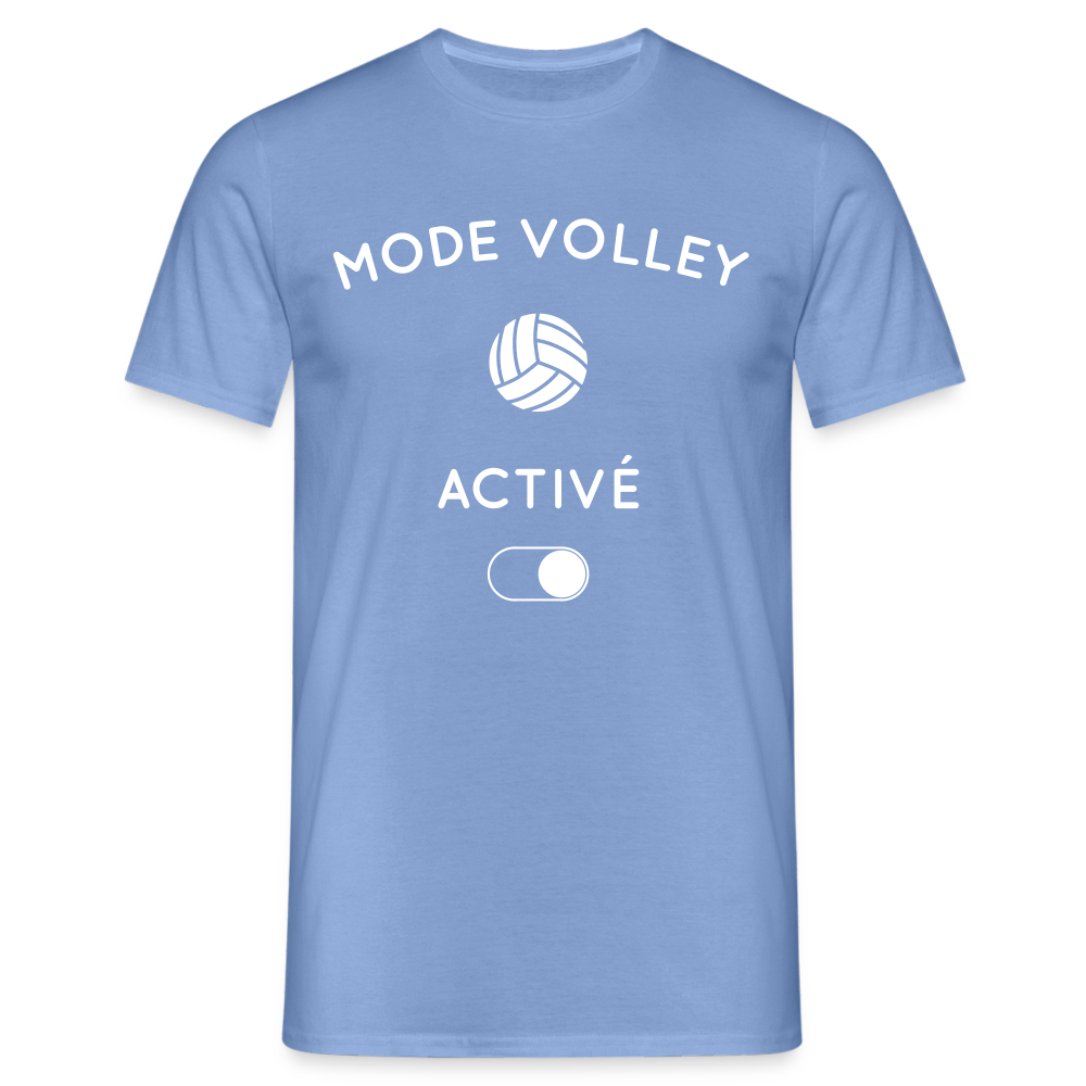 T-shirt Homme - Mode volley activé - carolina blue