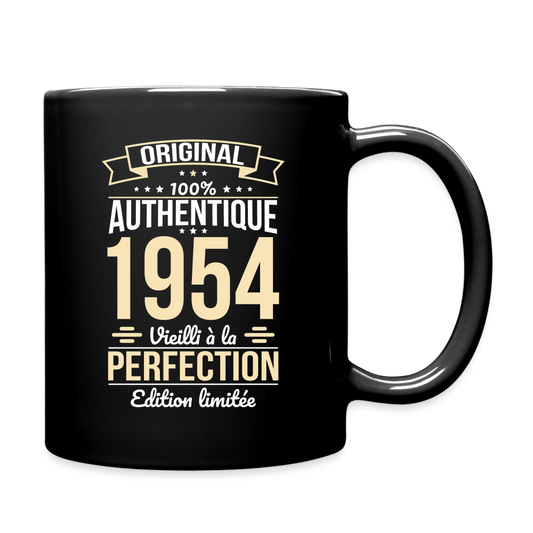 Mug uni - Anniversaire 71 Ans - Original 1954 - noir