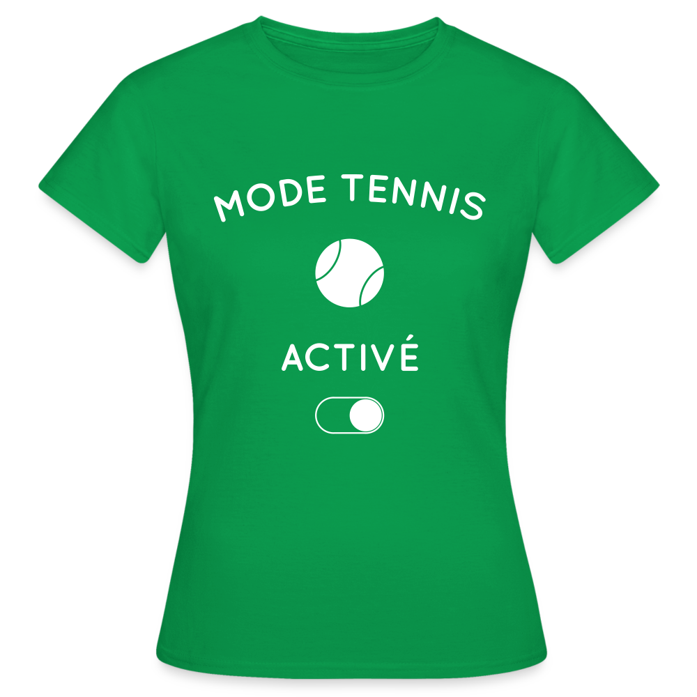 T-shirt Femme - Mode tennis activé - vert