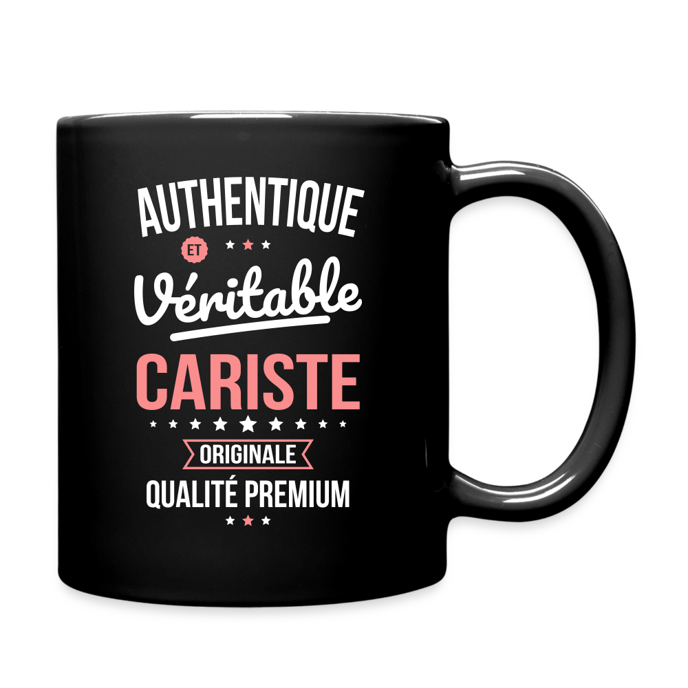 Mug uni - Authentique et véritable Cariste - noir