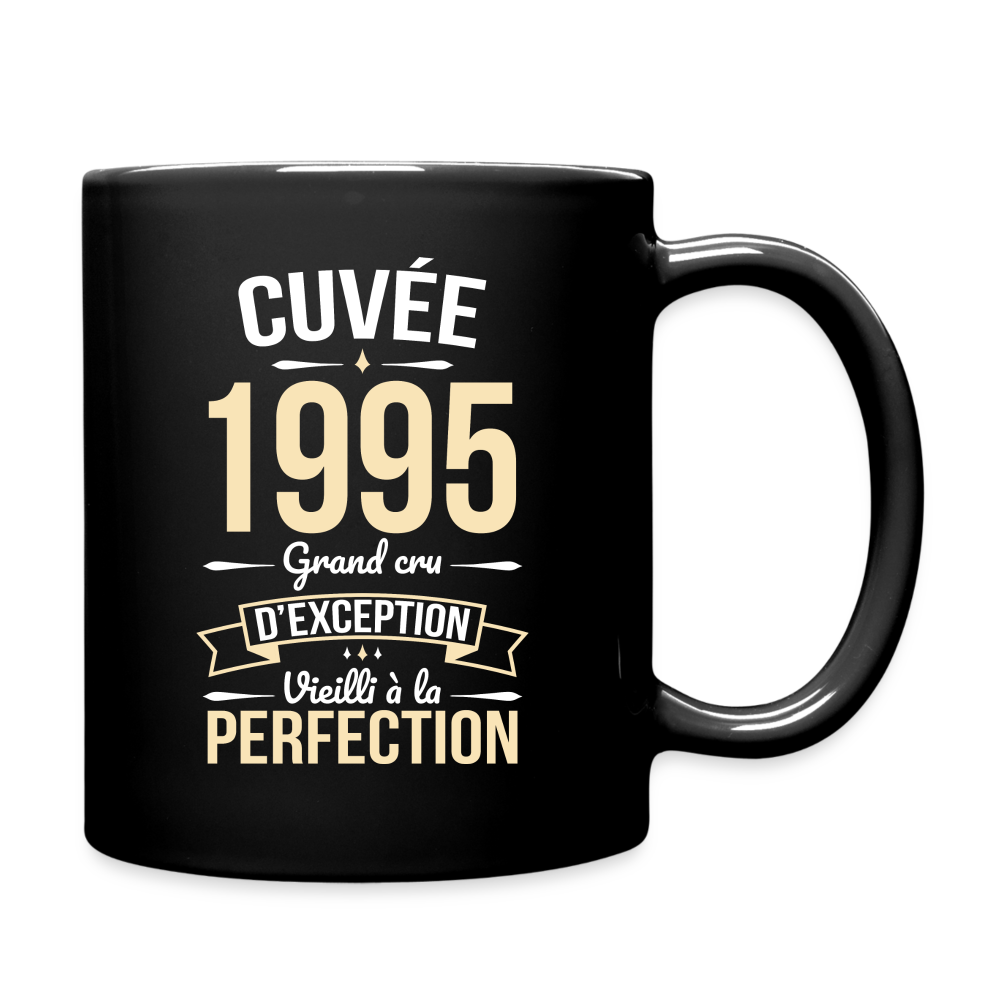 Mug uni - Anniversaire 30 Ans - Cuvée 1995 - noir