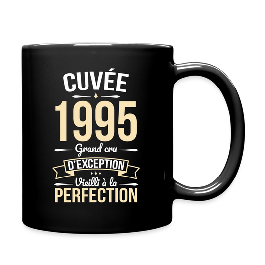 Mug uni - Anniversaire 30 Ans - Cuvée 1995 - noir