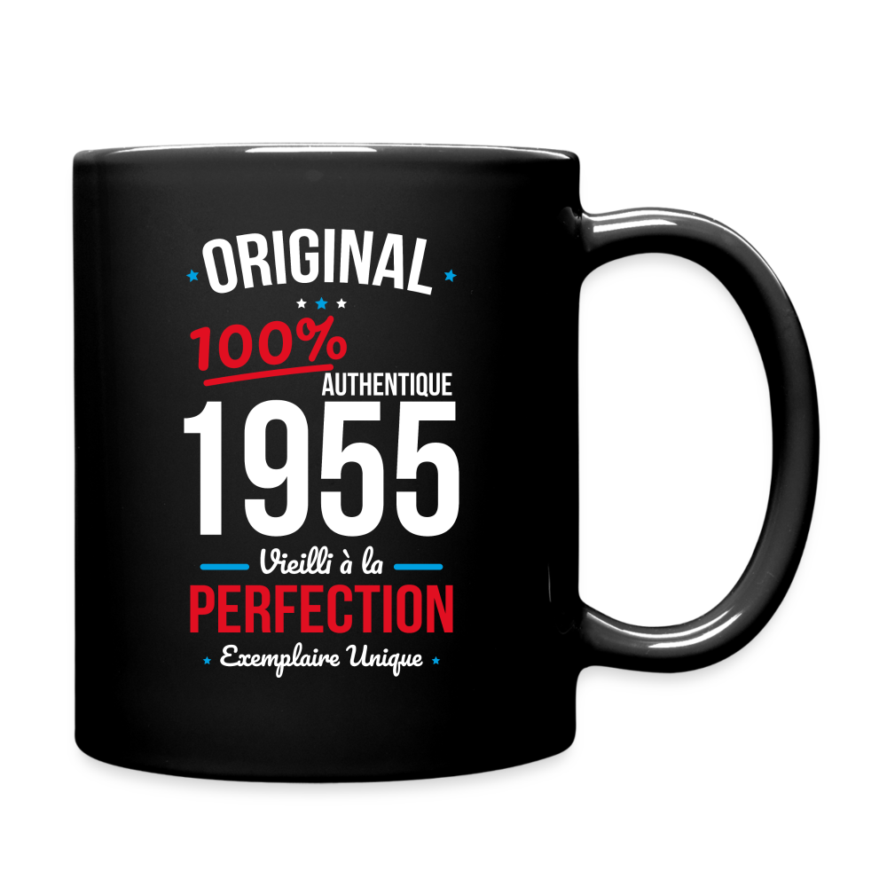 Mug uni - Anniversaire 70 Ans - Original 1955 - noir