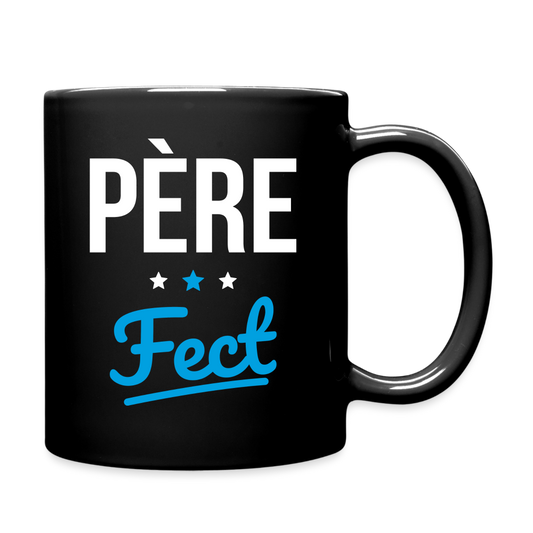 Mug uni - Père-Fect - Fête des Pères - noir