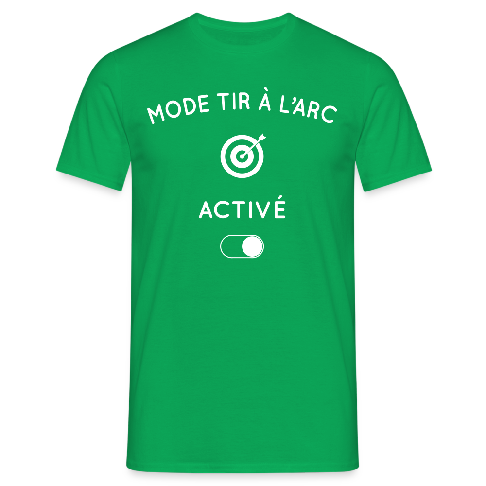 T-shirt Homme - Mode tir à l'arc activé - vert