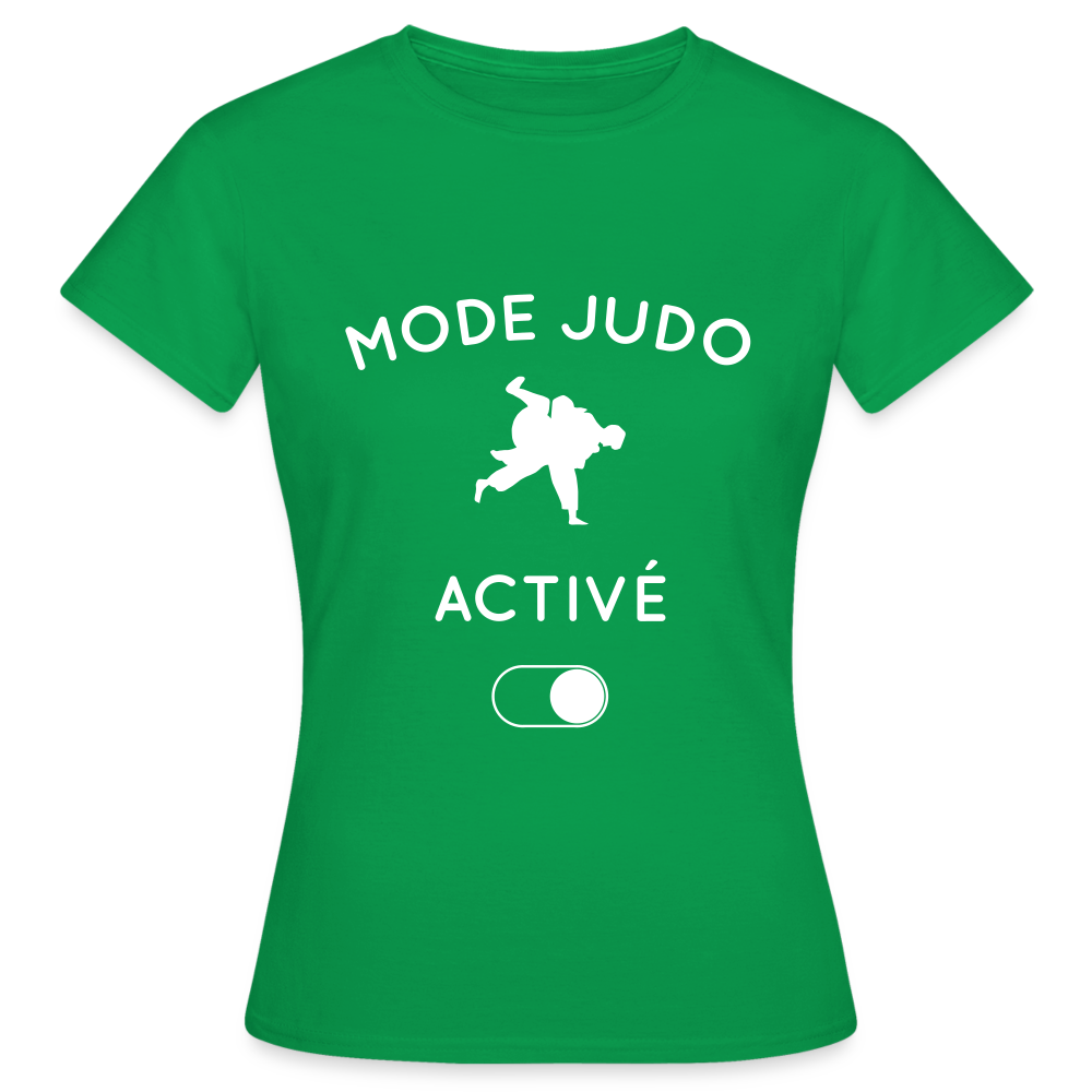 T-shirt Femme - Mode judo activé - vert