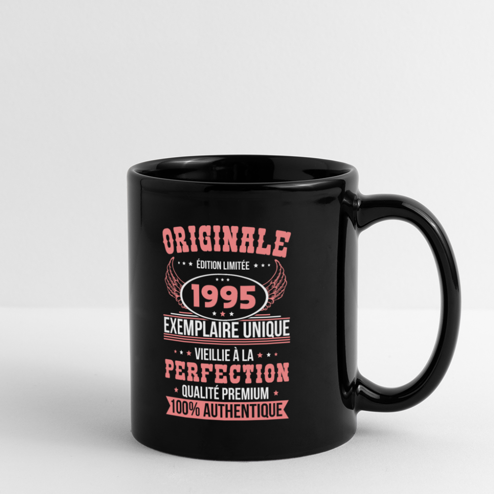 Mug uni - Anniversaire 30 Ans - Originale 1995 - noir