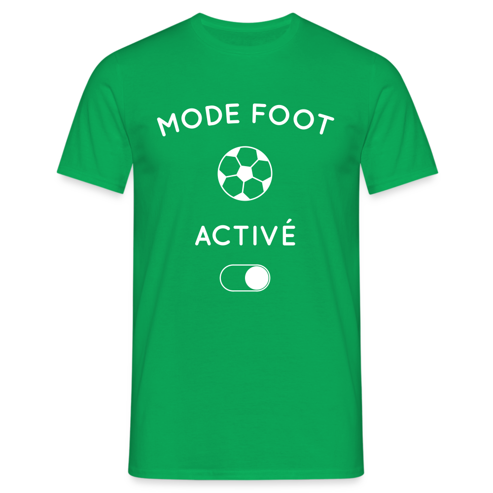 T-shirt Homme - Mode foot activé - vert