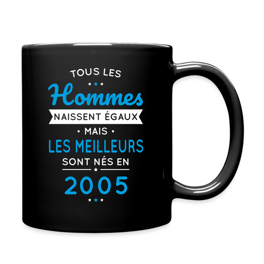 Mug uni - Anniversaire 20 Ans - Les meilleurs sont nés en 2005 - noir