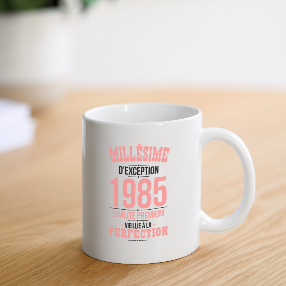 Mug blanc - Anniversaire 40 Ans - Millésime 1985 - blanc