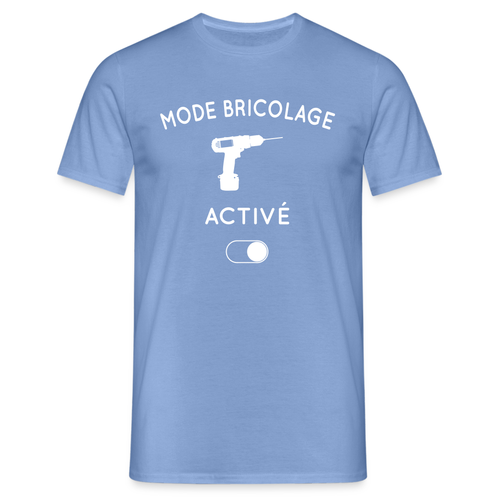 T-shirt Homme - Mode bricolage activé - carolina blue