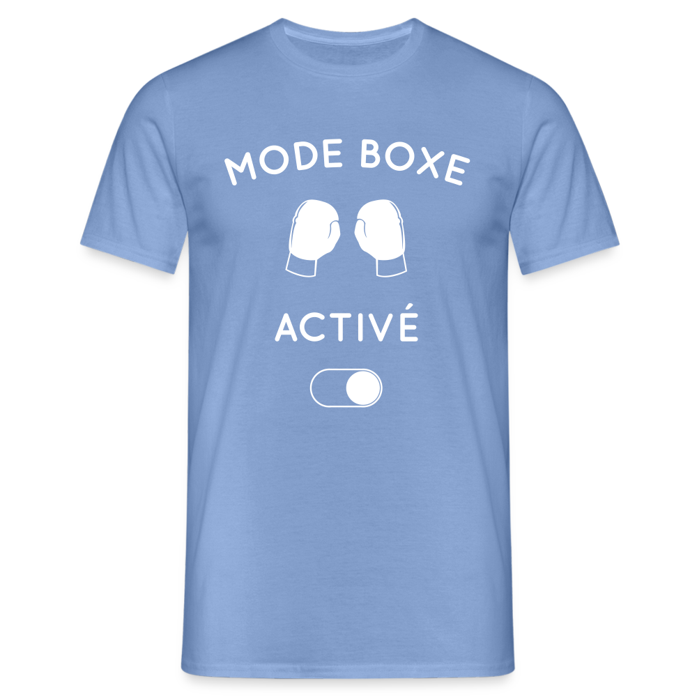 T-shirt Homme - Mode boxe activé - carolina blue