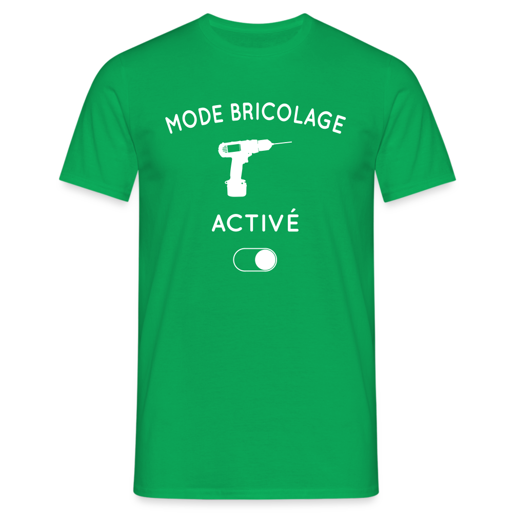 T-shirt Homme - Mode bricolage activé - vert