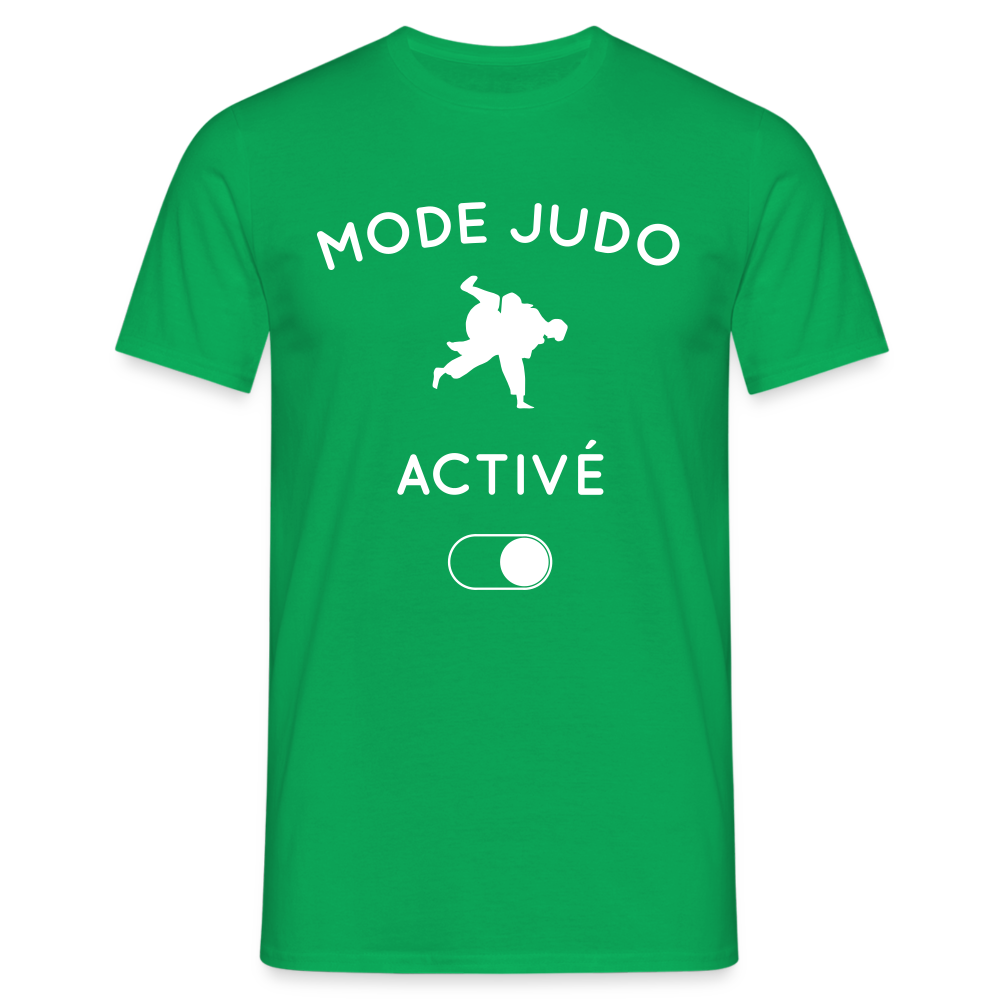 T-shirt Homme - Mode judo activé - vert