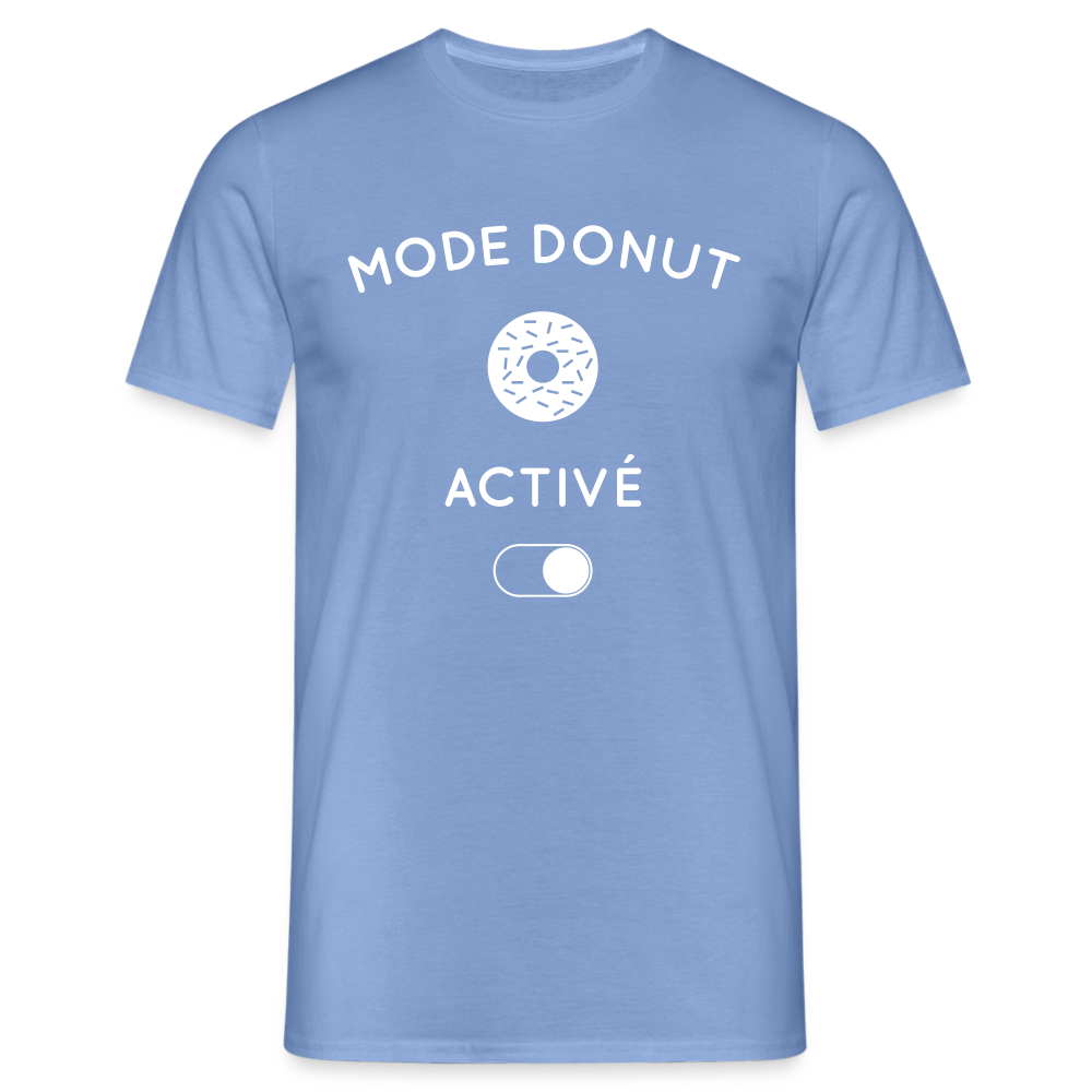 T-shirt Homme - Mode donut activé - carolina blue