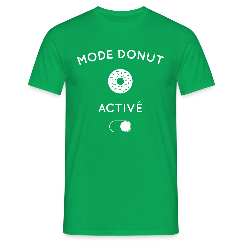 T-shirt Homme - Mode donut activé - vert