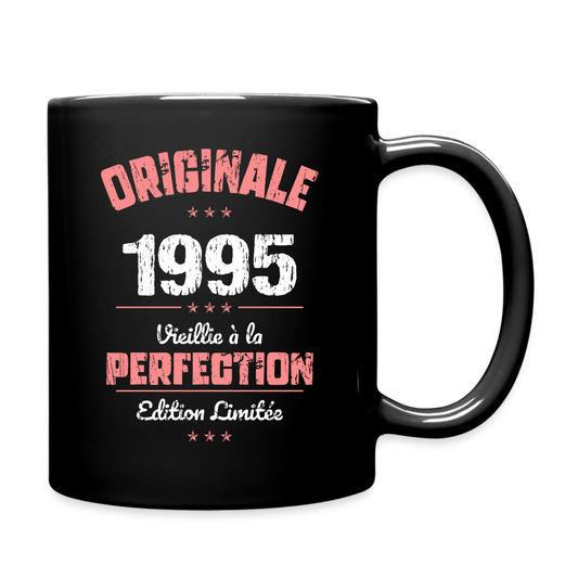 Mug uni - Anniversaire 30 Ans - Originale 1995 - noir