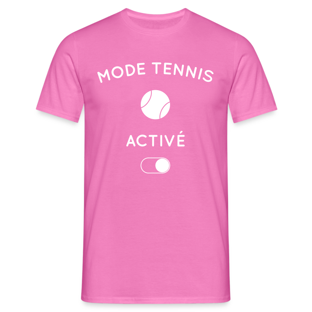 T-shirt Homme - Mode tennis activé - rose