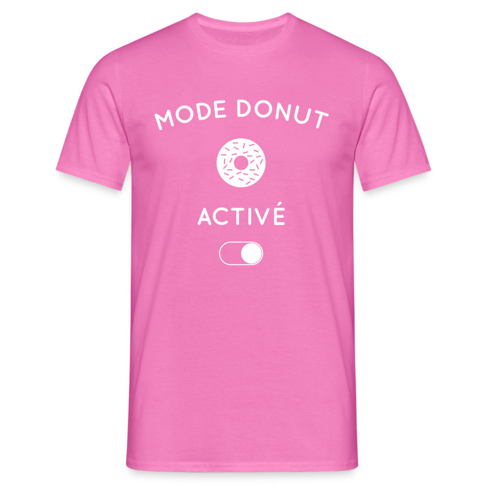 T-shirt Homme - Mode donut activé - rose