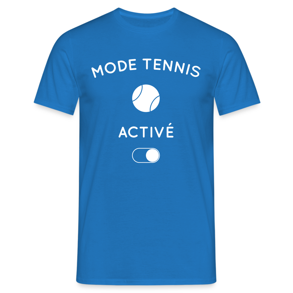 T-shirt Homme - Mode tennis activé - bleu royal