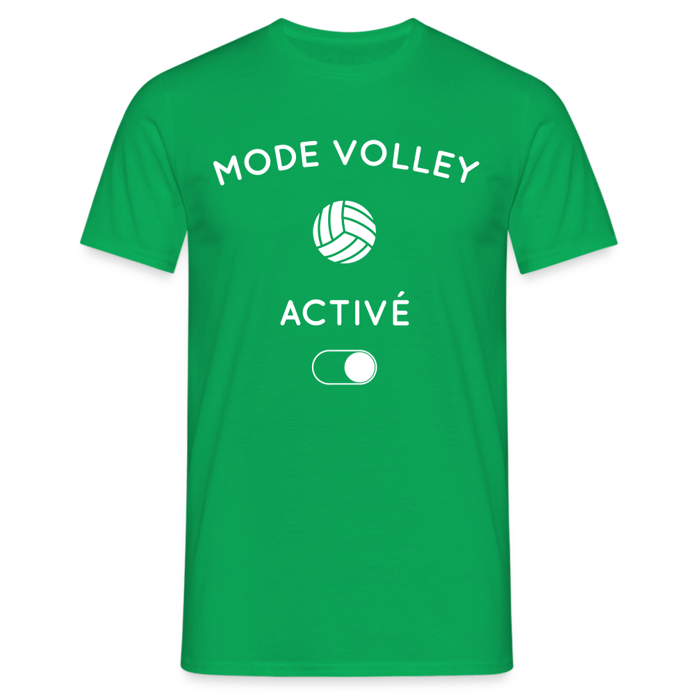 T-shirt Homme - Mode volley activé - vert