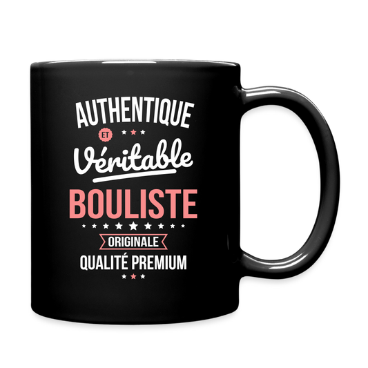 Mug uni - Authentique et véritable Bouliste - noir