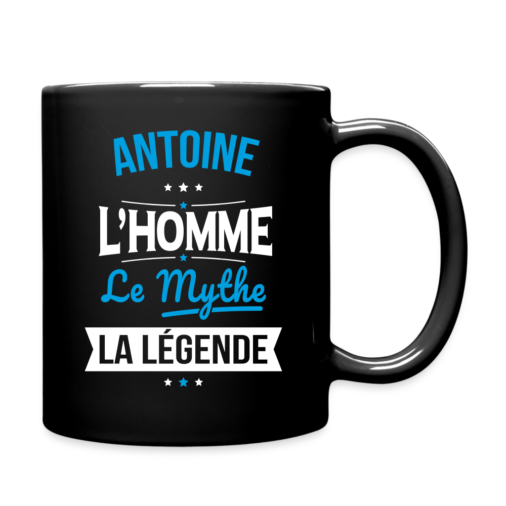 Mug uni - Antoine - l'Homme - le Mythe - la Légende - noir