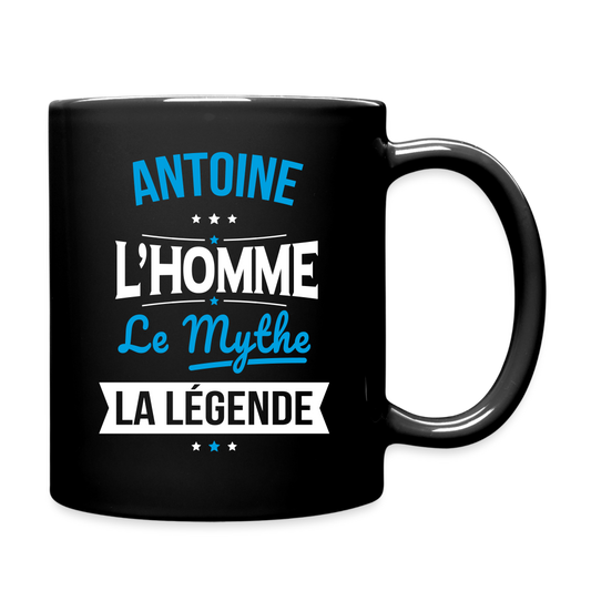 Mug uni - Antoine - l'Homme - le Mythe - la Légende - noir