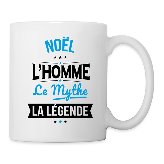 Mug blanc - Noël - l'Homme - le Mythe - la Légende - blanc