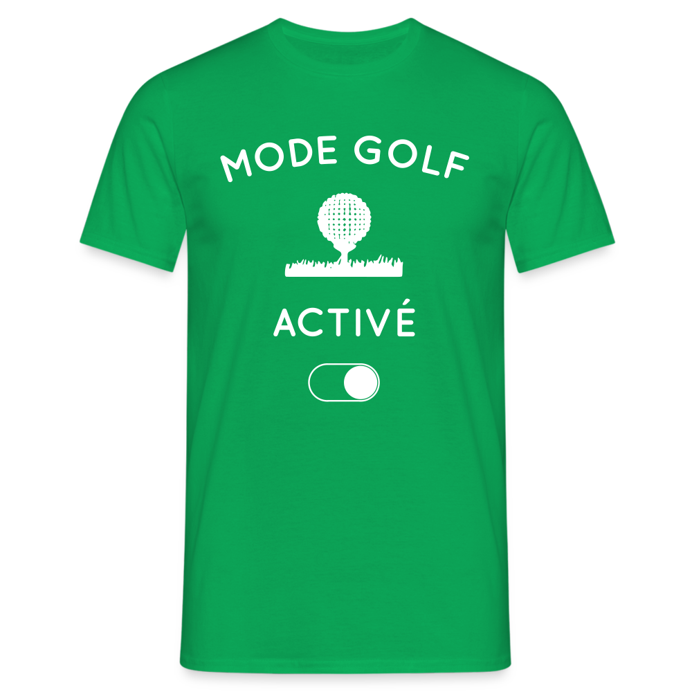 T-shirt Homme - Mode golf activé - vert