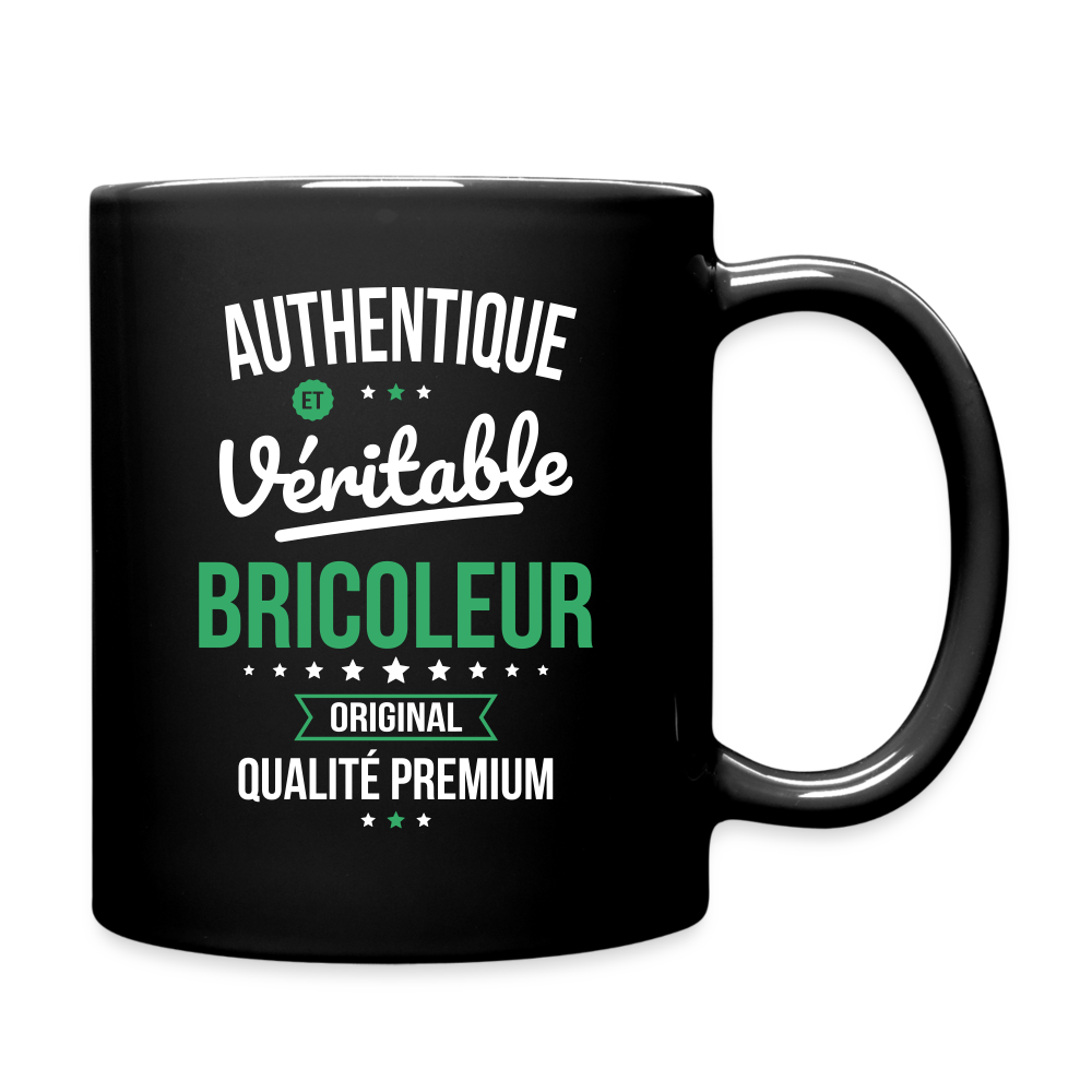 Mug uni - Authentique et véritable Bricoleur - noir