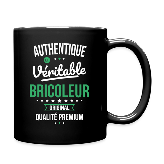 Mug uni - Authentique et véritable Bricoleur - noir