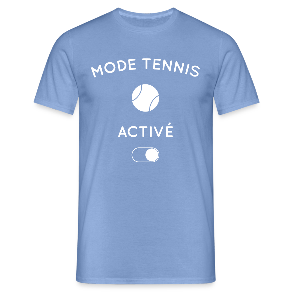 T-shirt Homme - Mode tennis activé - carolina blue