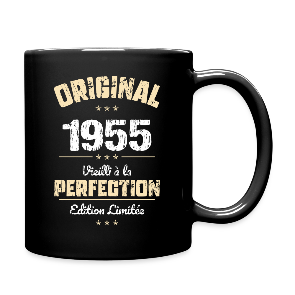 Mug uni - Anniversaire 70 Ans - Original 1955 - noir