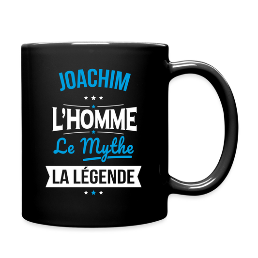 Mug uni - Joachim - l'Homme - le Mythe - la Légende - noir