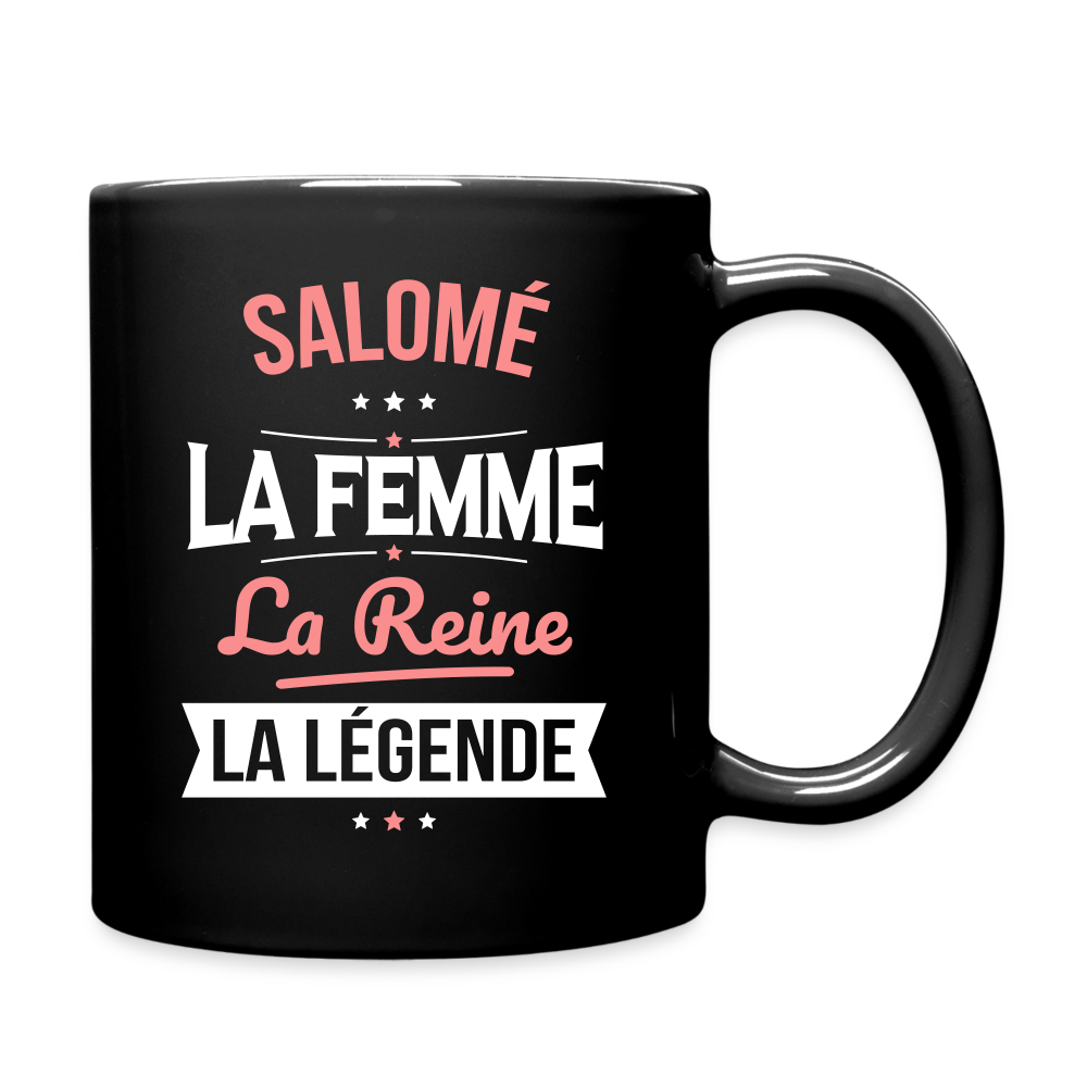 Mug uni - Salomé - la Femme - la Reine - la Légende - noir