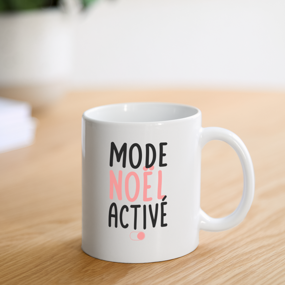 Mug blanc - Mode Noël activé - blanc