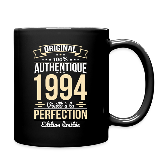 Mug uni - Anniversaire 30 Ans - Original 1994 - noir