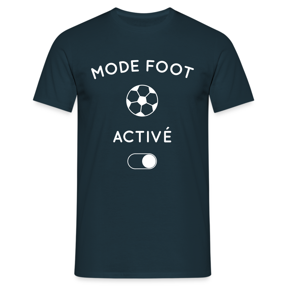 T-shirt Homme - Mode foot activé - marine