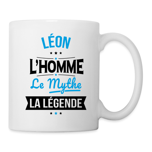 Mug blanc - Léon - l'Homme - le Mythe - la Légende - blanc