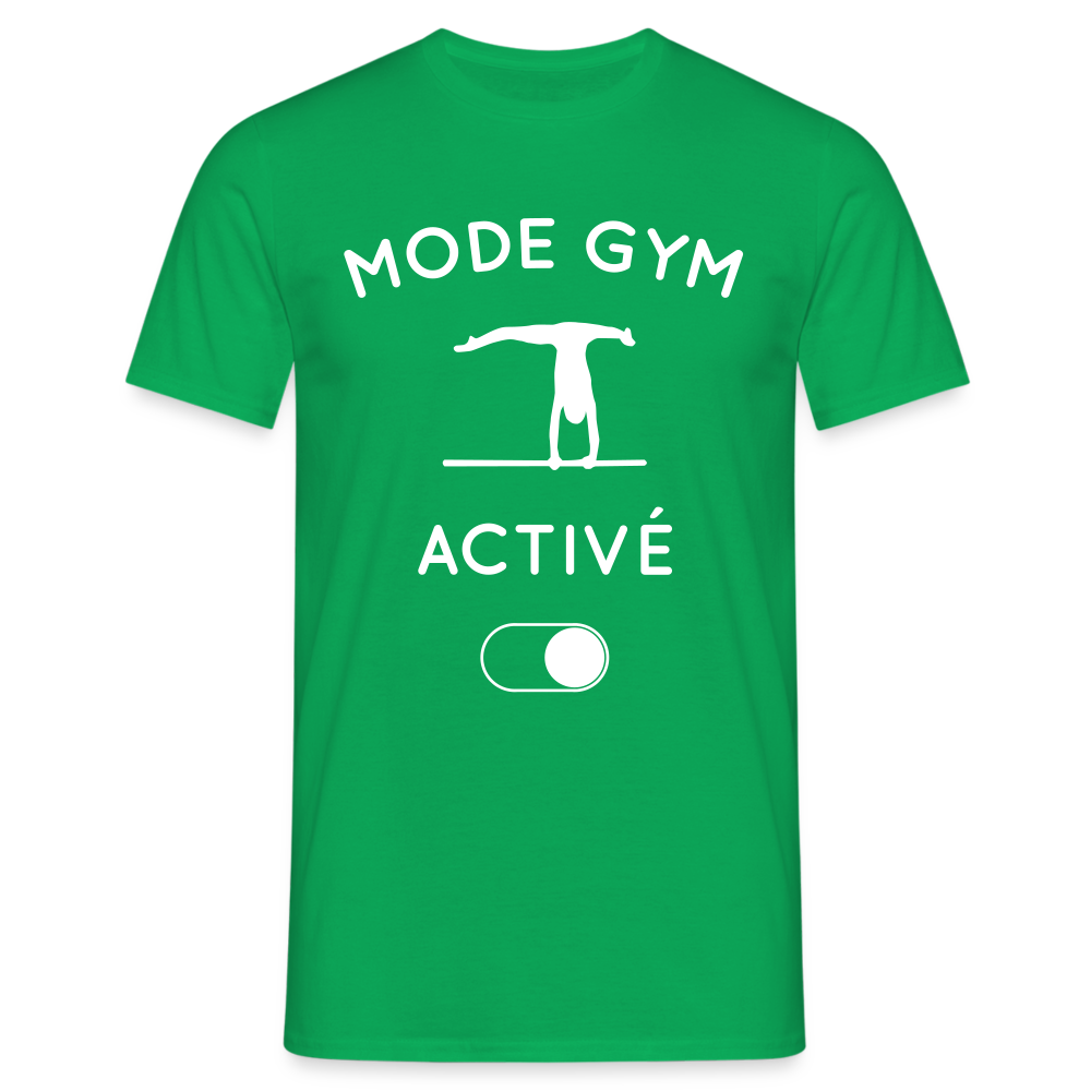 T-shirt Homme - Mode gym activé - vert