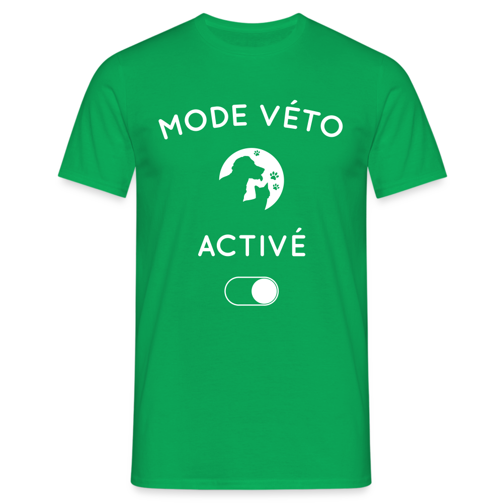 T-shirt Homme - Mode véto activé - vert