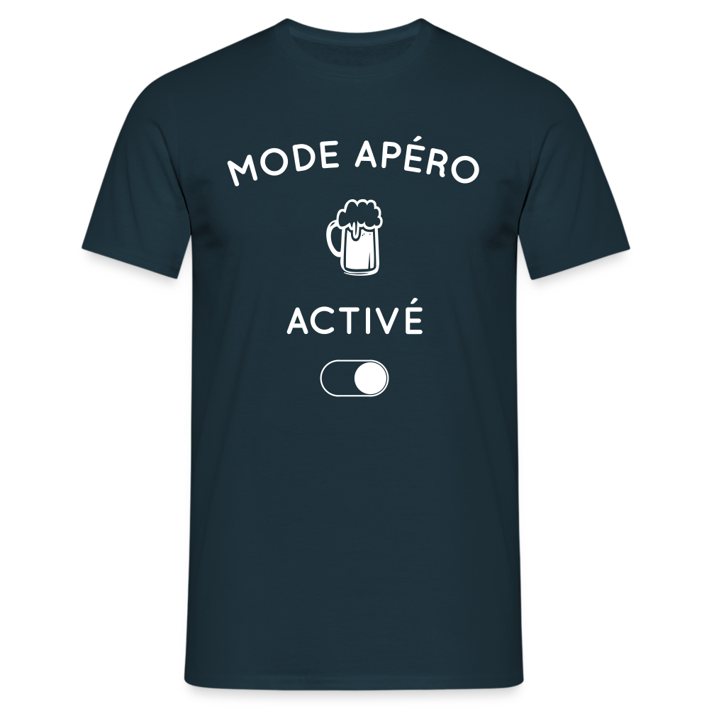 T-shirt Homme - Mode apéro activé - marine