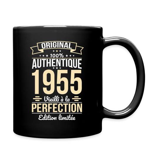 Mug uni - Anniversaire 70 Ans - Original 1955 - noir