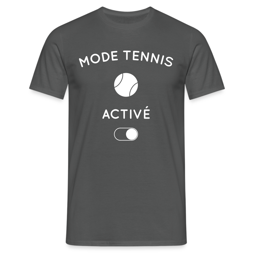 T-shirt Homme - Mode tennis activé - charbon