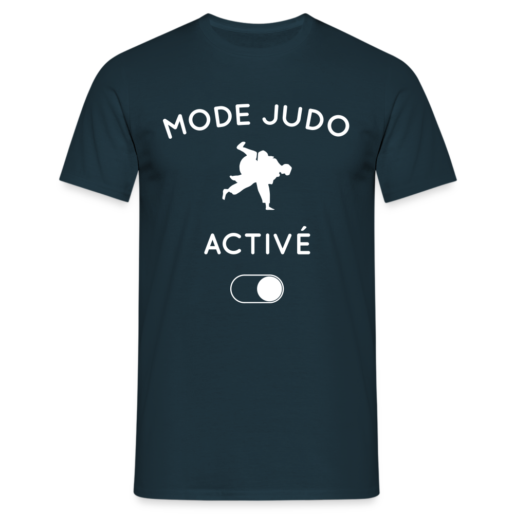 T-shirt Homme - Mode judo activé - marine