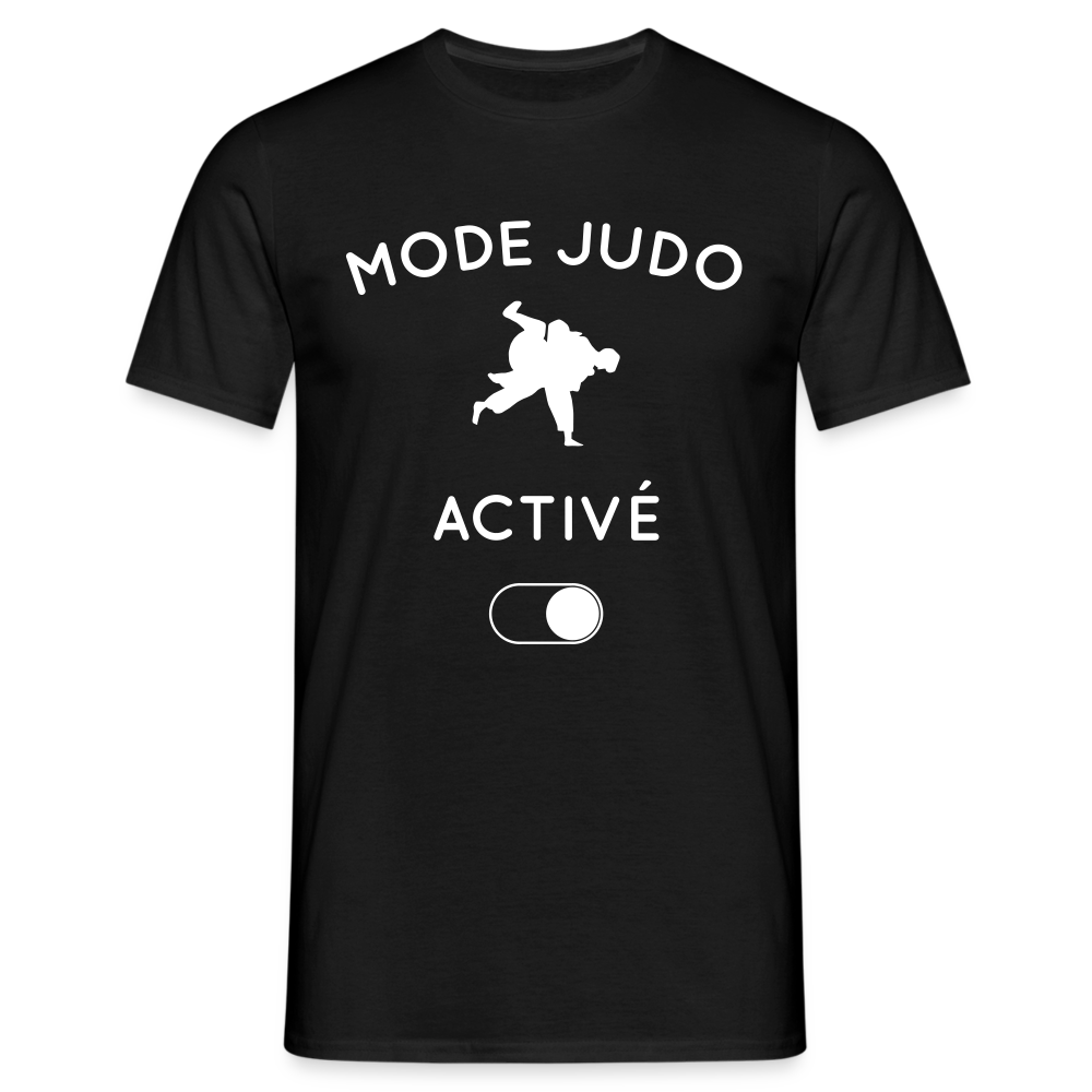 T-shirt Homme - Mode judo activé - noir