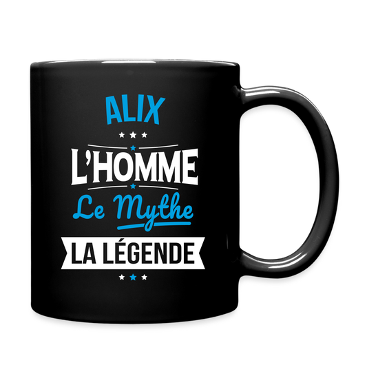 Mug uni - Alix - l'Homme - le Mythe - la Légende - noir