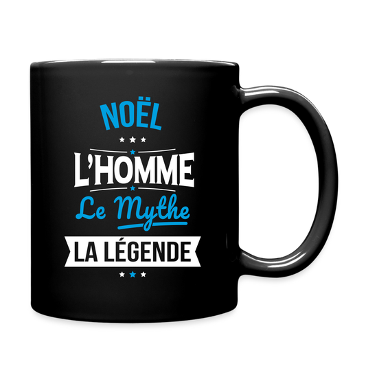 Mug uni - Noël - l'Homme - le Mythe - la Légende - noir