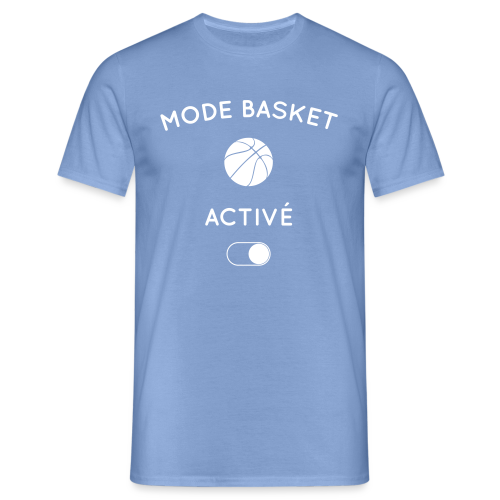 T-shirt Homme - Mode basket activé - carolina blue